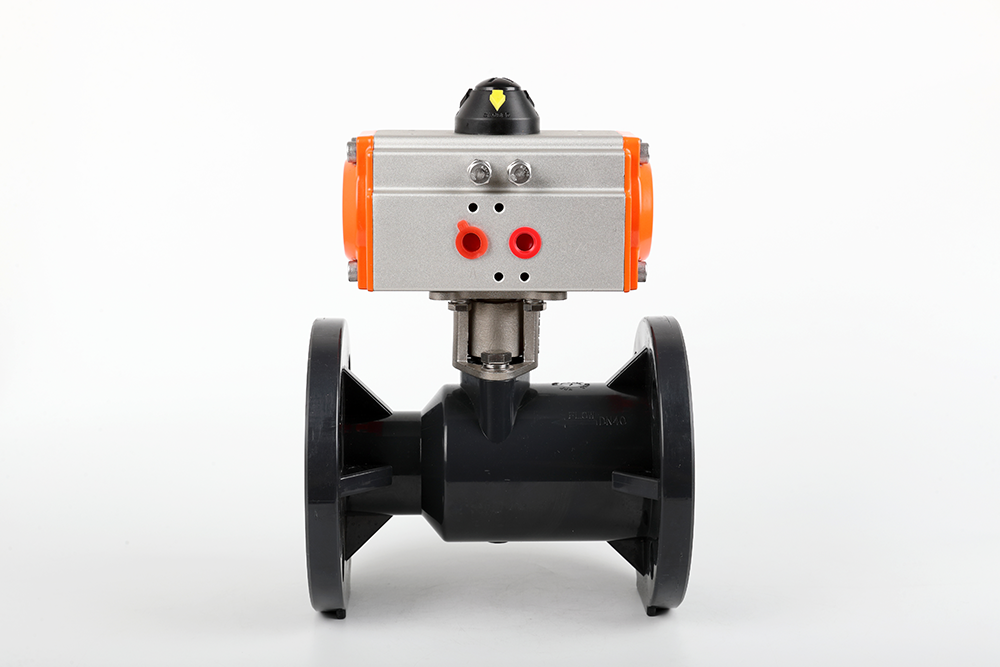 涉县气动法兰一体球阀